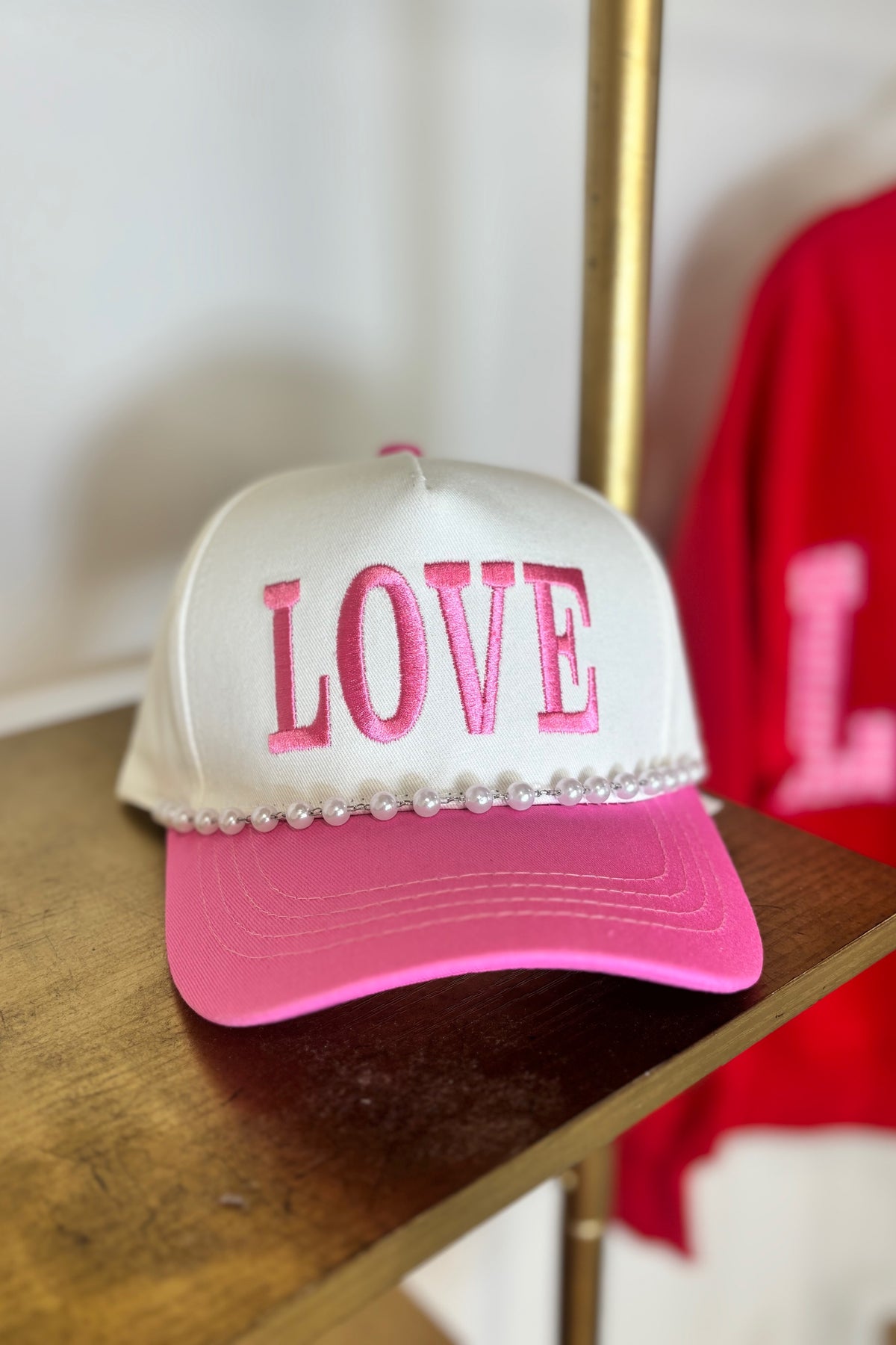 Lulu Mac LOVE Cap Pink
