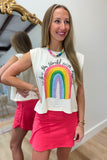 Color the World w Kindness Graphic Tank