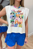 Dog Collage Graphic Tank
