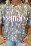 E SQUARED By Expectations Camo Graphic Tee