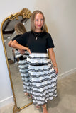 Joh Jona Layered Skirt Black