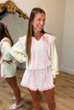 Dream House Lounge Skort Set Cream