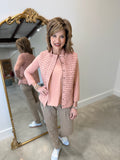 Multiples Quilted Vest Pink