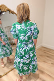 Lior Amber Floral Midi Dress