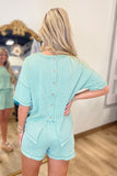 Whispering Spring 2 Piece Short Set Sage