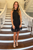 Number One Fan Dress Black