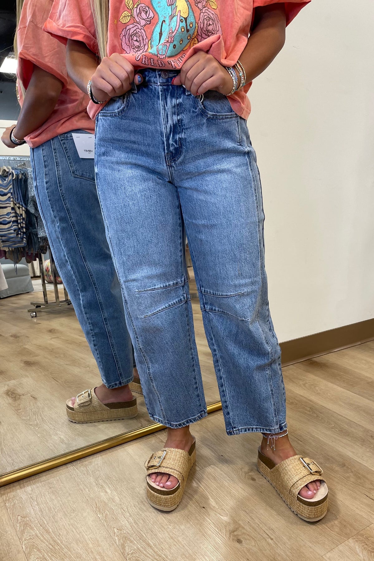 Vervet Kate Barrel Leg Jean