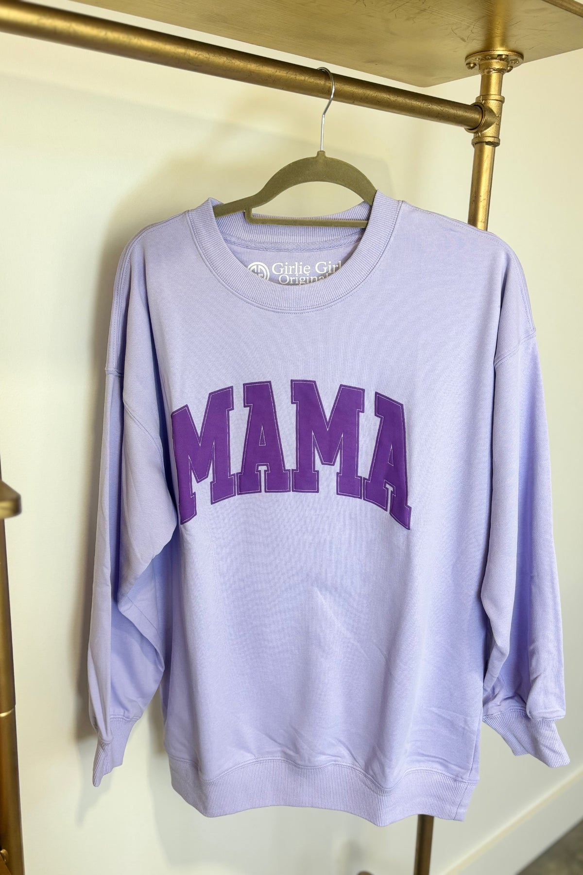 Lulu Mac Lightweight Sweatshirt MAMA Lilac