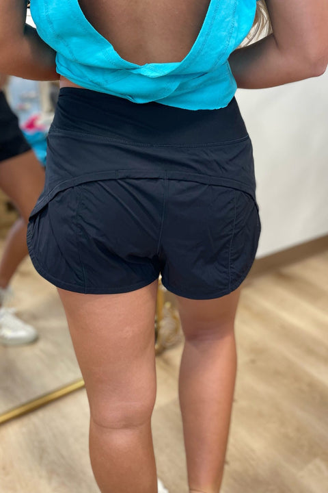 Speed Up Shorts Black