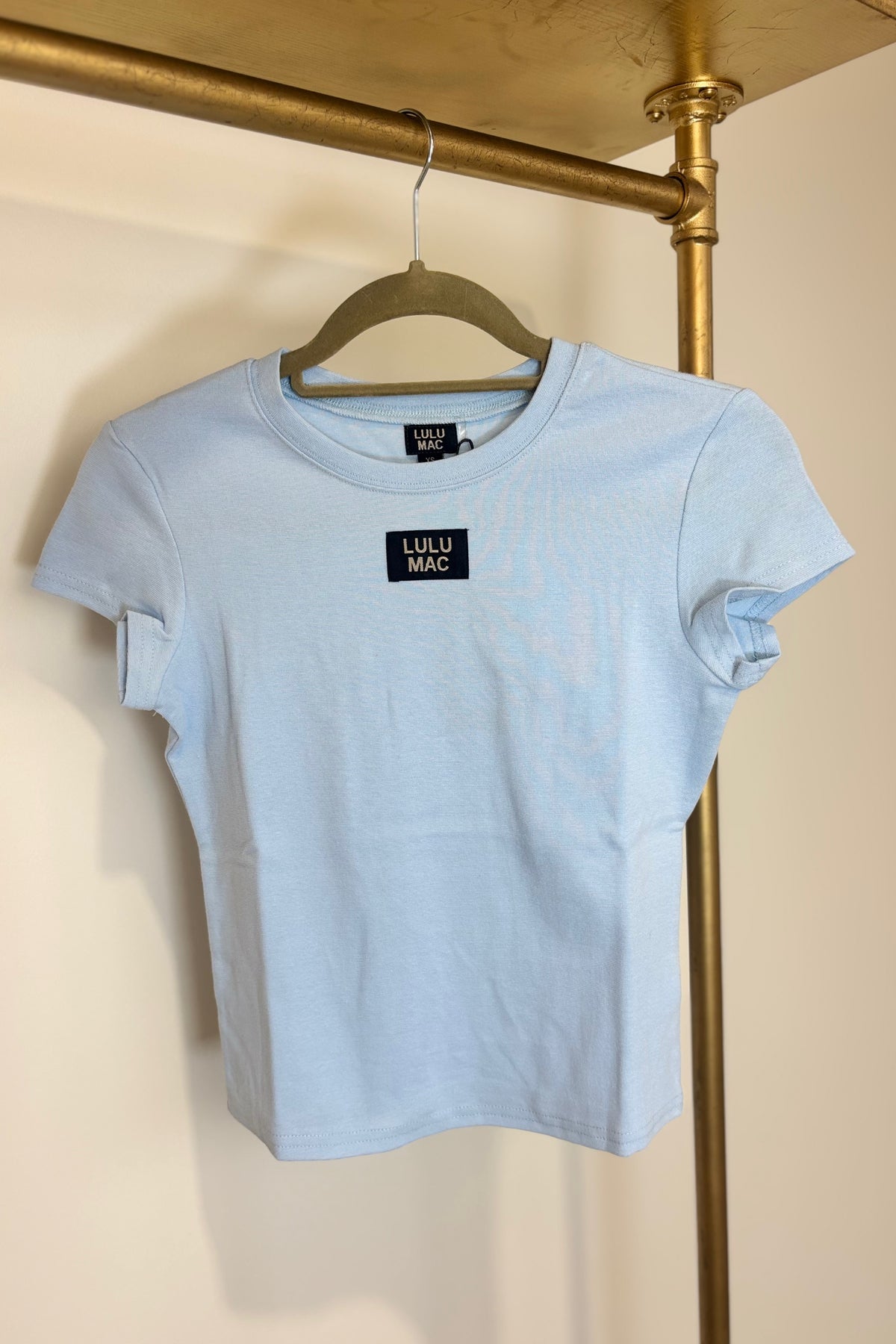 Lulu Mac Baby Doll Top Light Blue