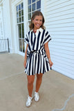 Casual Game Day Skort Set Navy