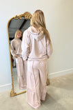 Boho Vintage Washed Hoodie Clay