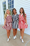 Casual Game Day Skort Set Maroon
