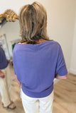 Always Together Off the Shoulder Top Lavender