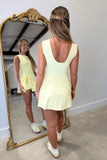 Wren Wrap Athletic Dress Yellow RESTOCK