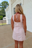 Rebel White Out Polka Dot Dress