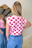 Heart Breaker Sweater Pink