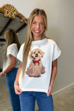 Puppy Love Sweater Cream