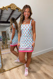Pastel Bouquet Athletic Dress Multi
