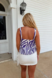 Geaux Tigers Top Purple