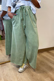 Tyler Wide Leg Pant Juniper Green