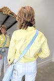 Foxcroft Marina  Blouse Yellow