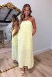 Daisy Days Eyelet Bandeau Midi Dress