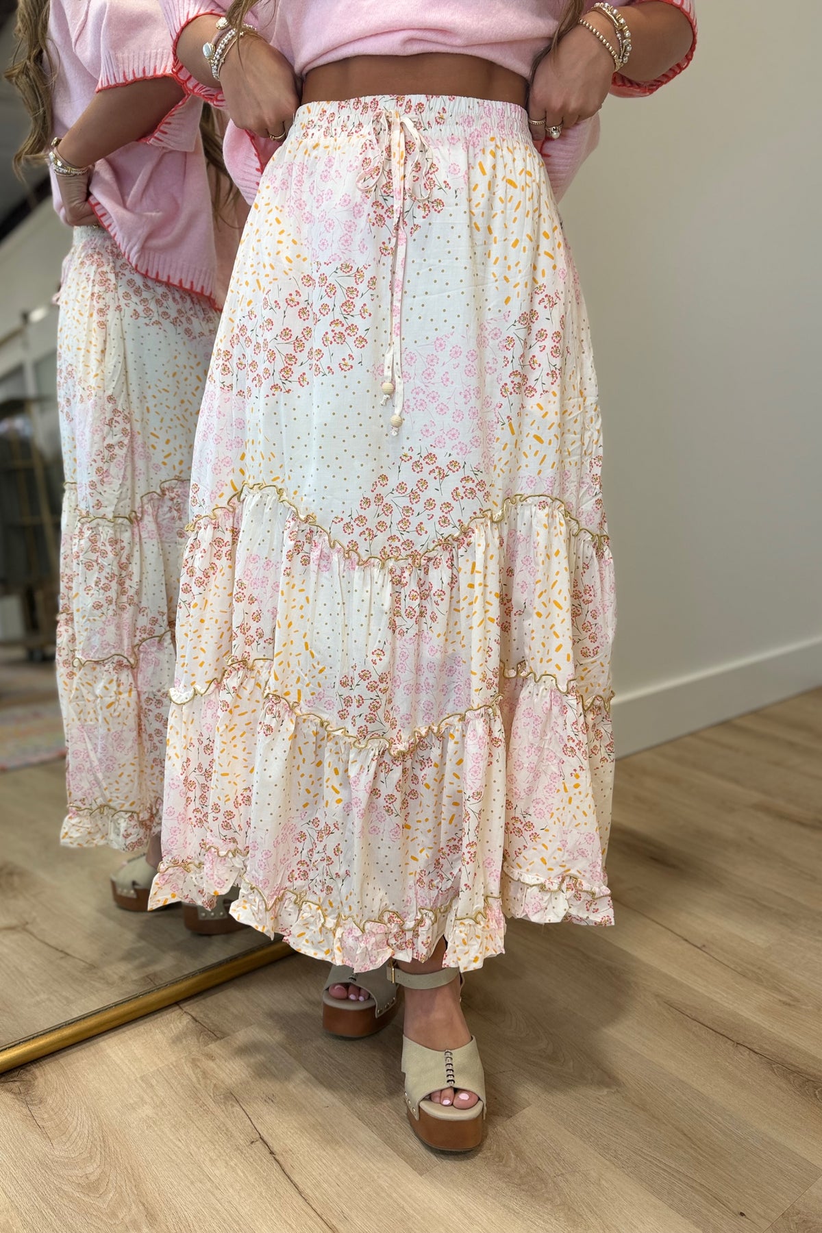 Dandelion Hill Floral Skirt