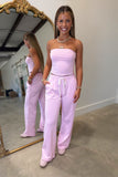 Sunkissed and Strapless Tube Set Pink