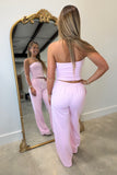 Sunkissed and Strapless Tube Set Pink