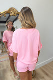 Soaking Up Sumer Short Set Coral