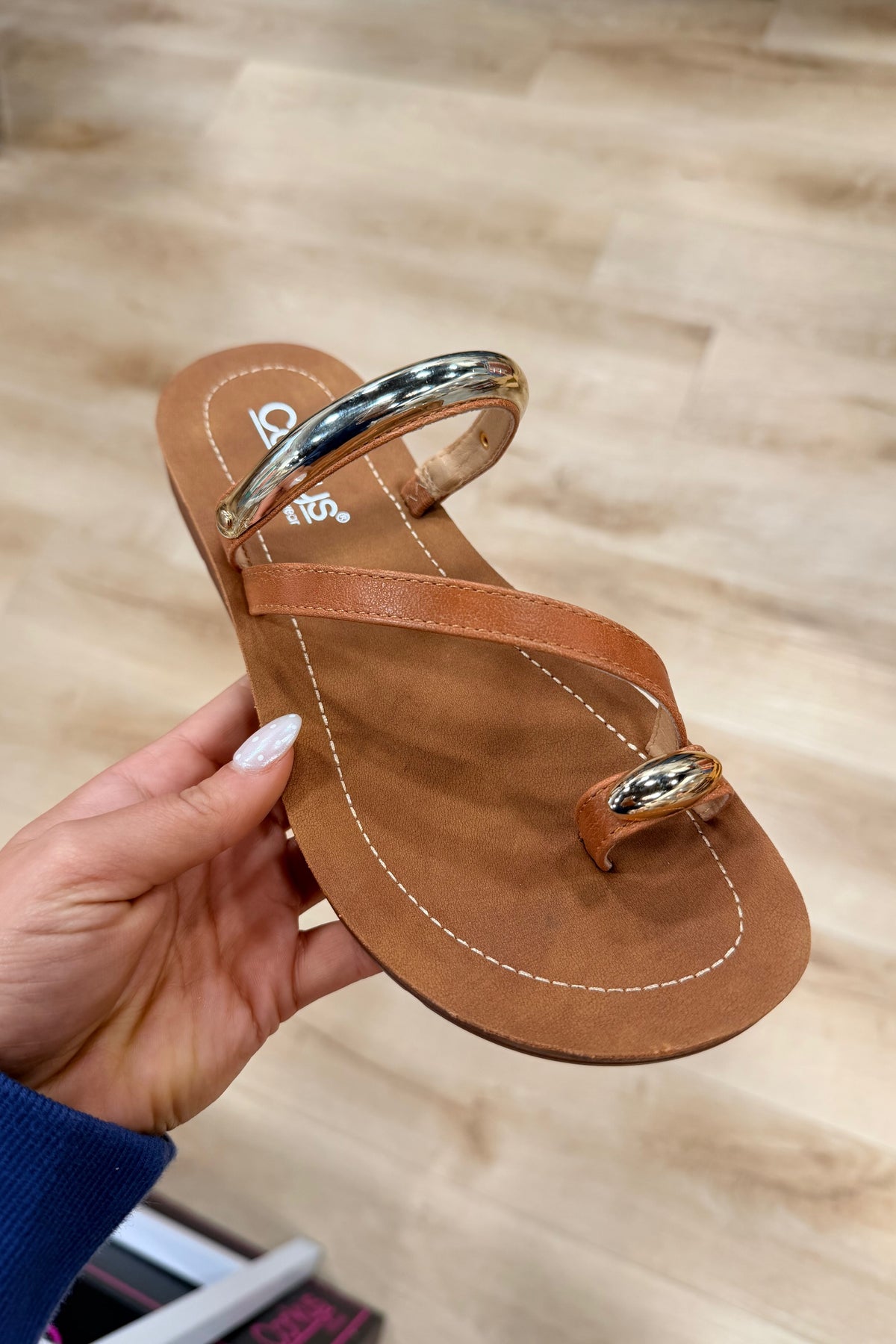 Corkys Hit the Strip Sandal Cognac