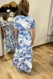 Umgee Capital SS Dress Blue