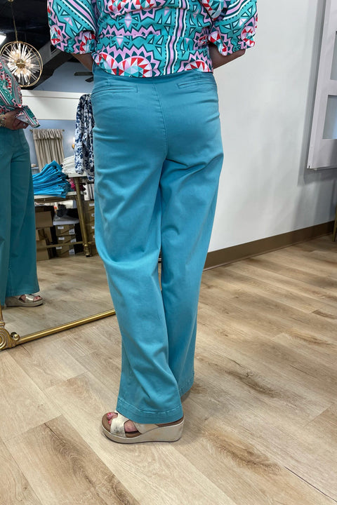 Another Love Bristol Pant Meadow Teal