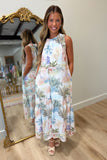 Seaside Ruins Midi Dress