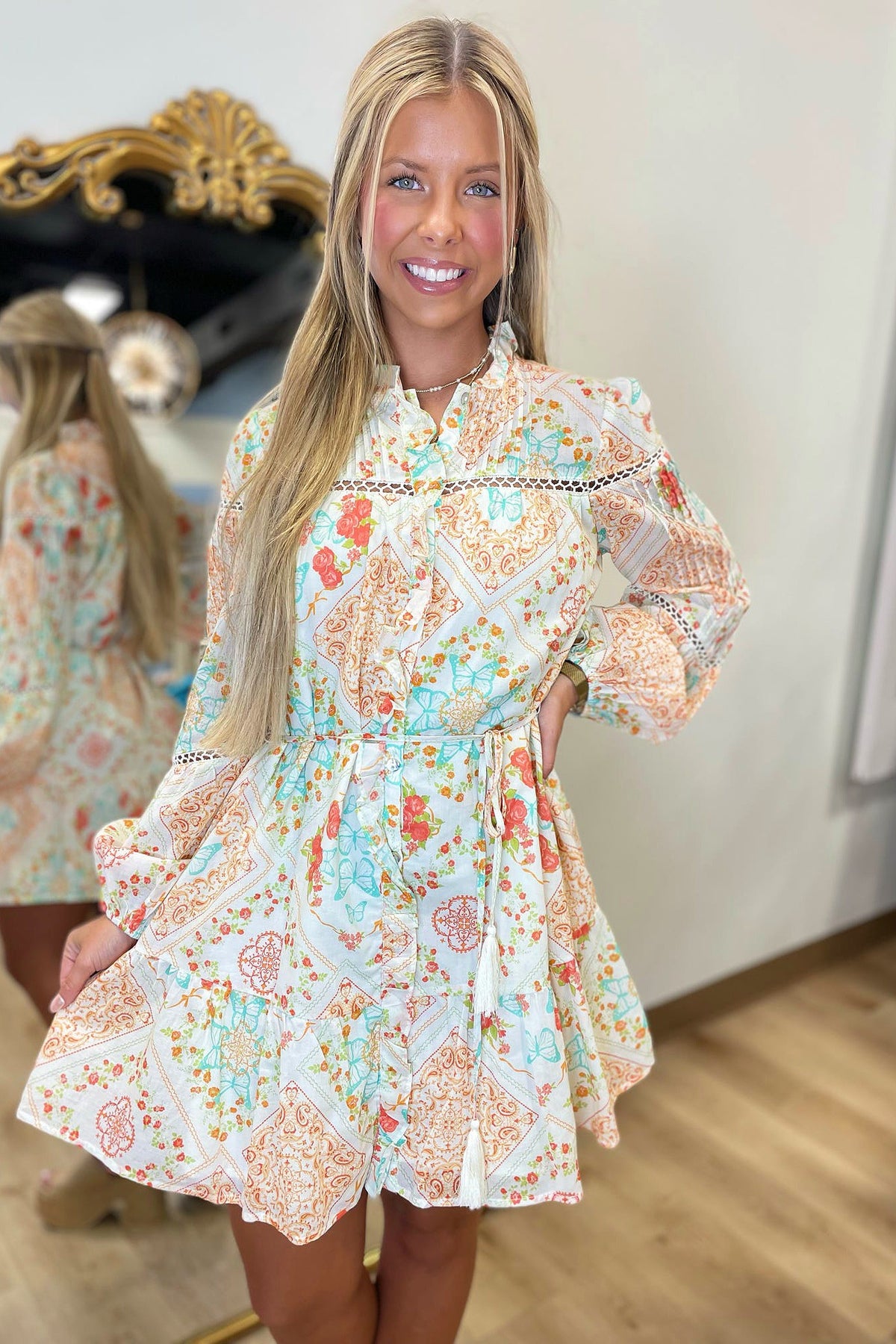 Spring Obsession Dress Orange