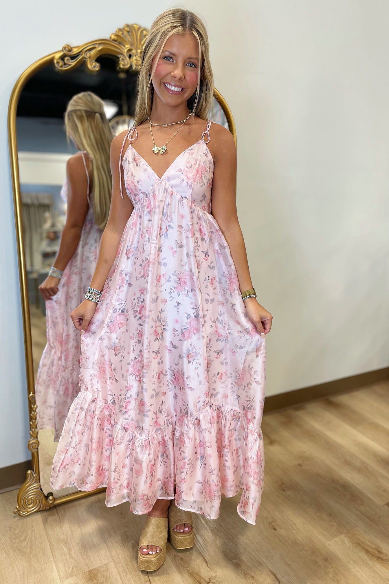 Whispering Petal Gown