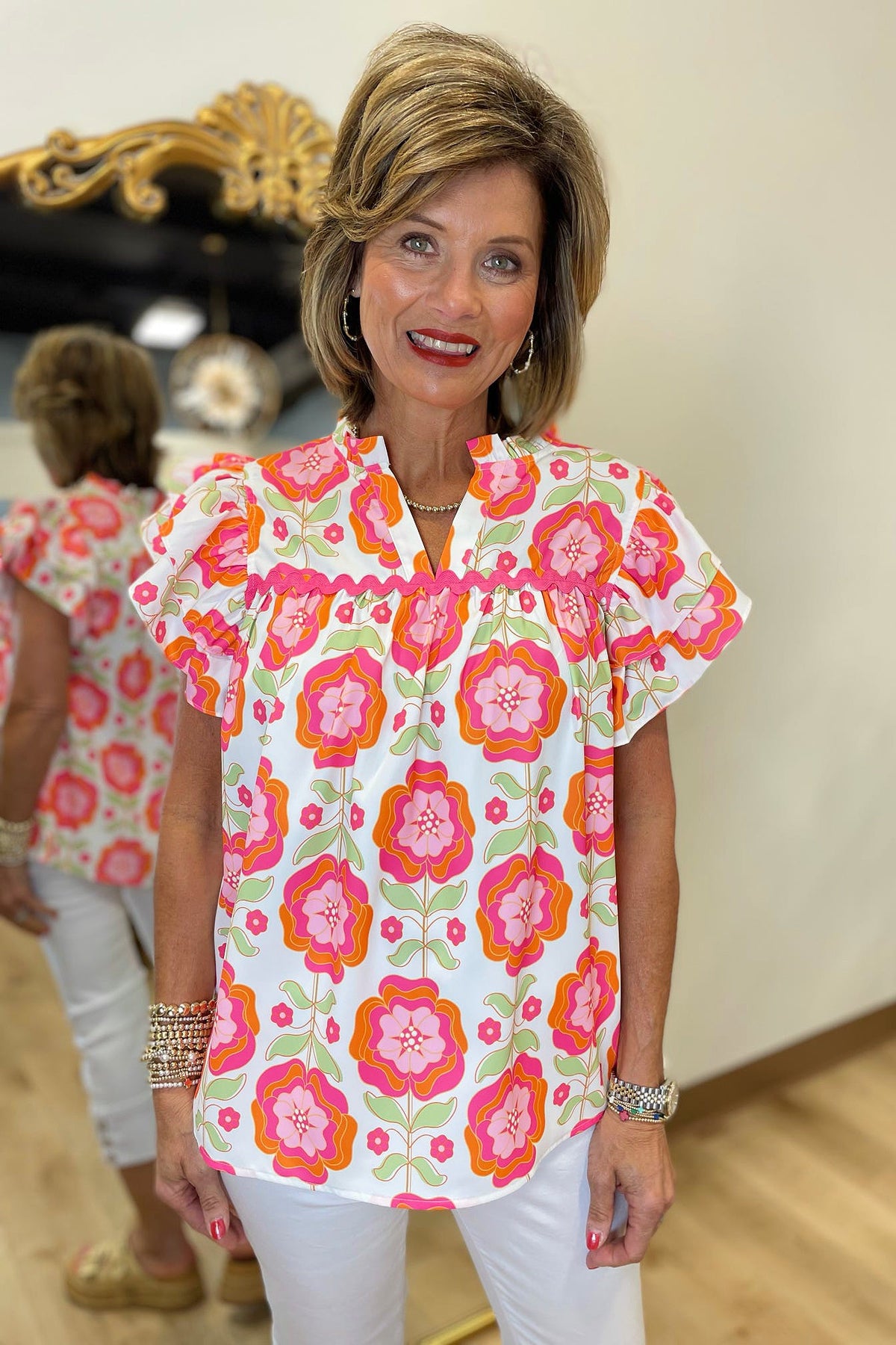 Pansy Perfect Blouse