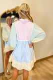 Specialty Stripe Dress Multi