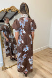 Chestnut Hill Floral Midi Dress