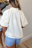 Umgee Pure Bliss Blouse Cream