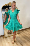 Jade Waltz Mini Dress