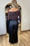 Business Babe Belted Pants Black
