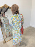 Boho Chic Floral Paisley Midi Dress