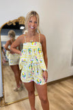 Lemonada Bliss Short Set Yellow