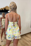 Lemonada Bliss Short Set Yellow