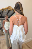Autumn Lace Cami Top Cream