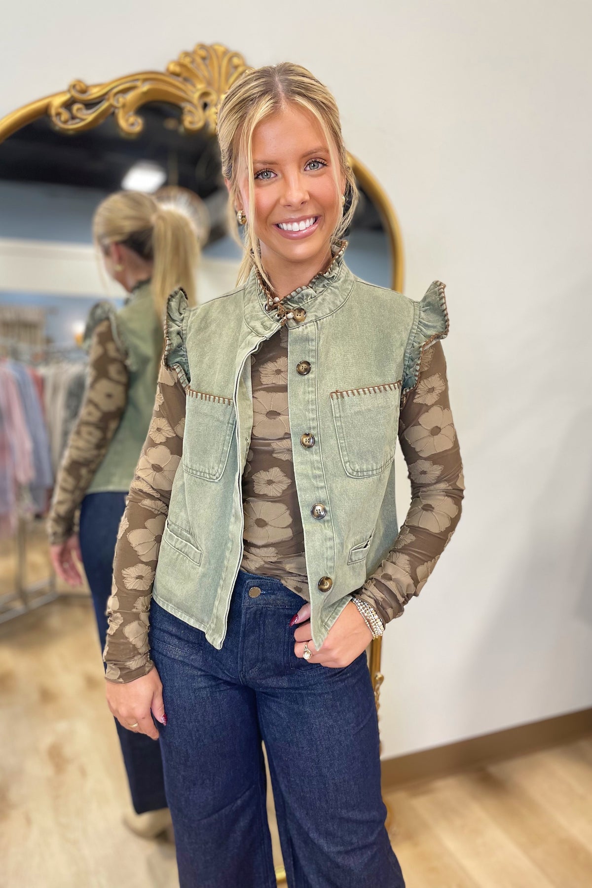 Countryside Vest Olive