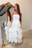 Barefoot Beauty Layered Maxi Dress Ivory