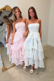 Barefoot Beauty Layered Maxi Dress Ivory